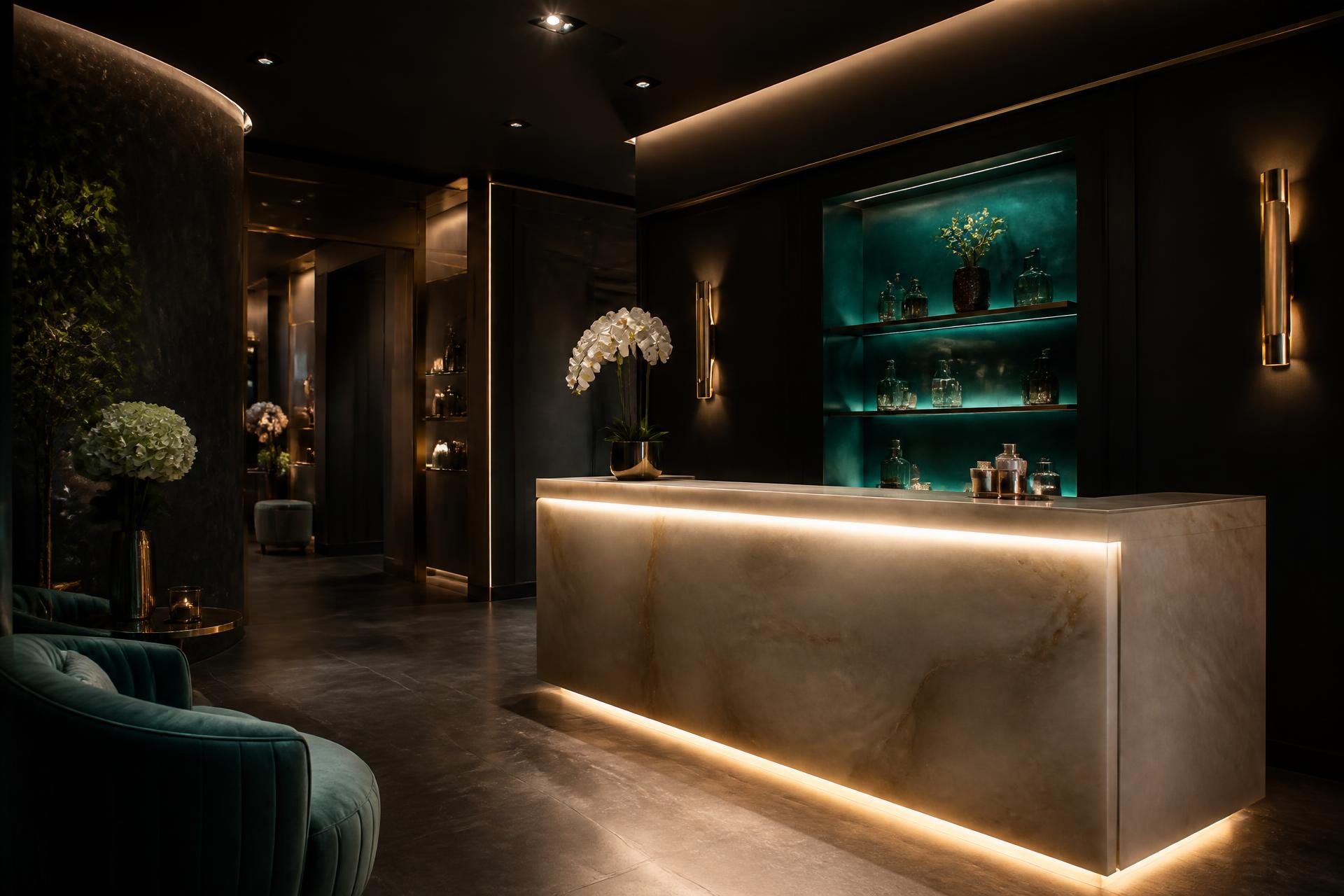 Lavish Medical Spa reception interior